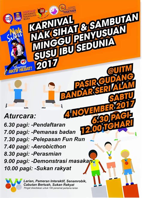 Dalam rangka pekan asi sedunia 2019 ini kemenkes juga melakukan rangkaian kegiatan mulai dari kampanye asi melalui media sosial, talkshow di media elektronik, hingga ayah asi guna mengajar para ayah indonesia mengerti cara yang tepat untuk mendukung ibu menyusui yang akan. Karnival Nak Sihat & Sambutan Minggu Penyusuan Susu Ibu ...