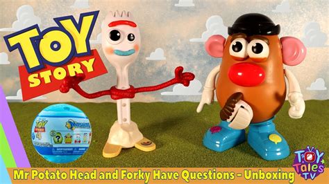 Movin Lips Mr Potato Head And Make Your Own Forky Unboxing Toy Story