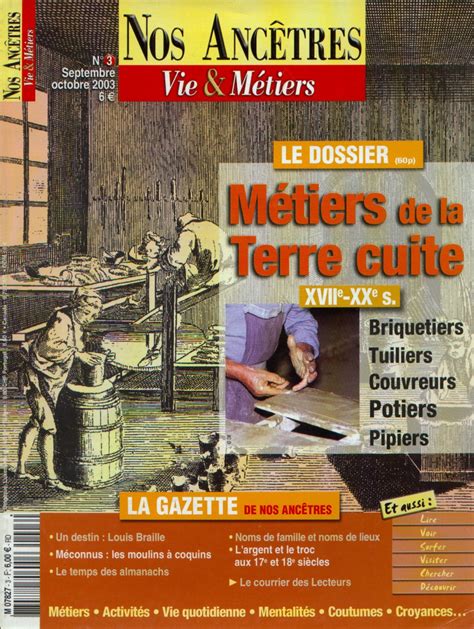 les métiers de nos ancêtres