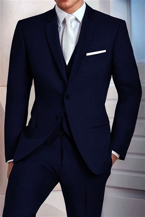 17 navy suits for grooms that are in trend chicwedd