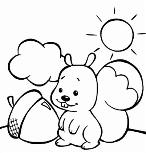 Kbrguru Fall Animals Coloring Pages