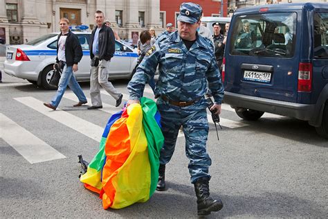 Moscow Gay Pride Parade Broken Up The Jeremy Nicholl Archive