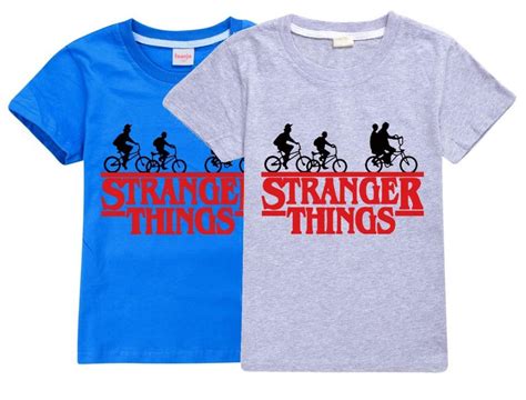 Stranger Things Netflix Kids T Shirt 100 Cotton Herse Clothing