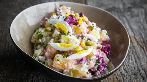 Recette Recette Salade De Betterave Rouge Et Pommes De Terre
