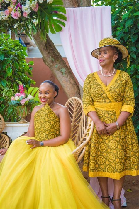 A Zulu And Tswana Wedding South African Traditional Dresses Style