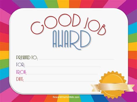 Free Good Job Sticker Printables Print On Paper And Adhere With Glue