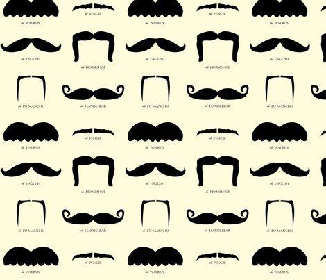 We've all had them before and we've all loved it. Many different types | Mustache fabric, Custom fabric, Fabric