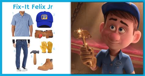 Fix It Felix Jr Costume For Cosplay And Halloween 2024