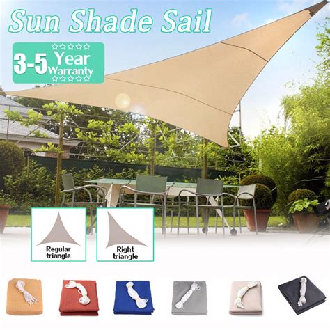 3m X 2m Sun Shade Sail Garden Canopy Awning Screen 98 Uv Block