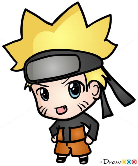 Naruto Drawings Easy Naruto Sketch Drawing Chibi Drawings Cartoon
