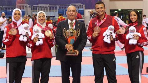 egyptian karate players dazzle world in uae daily news egypt