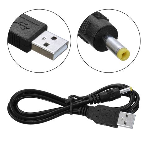 Ac To Dc 5v 40mm X 17mm Usb Power Adapter Charger Cable Lead Cord For