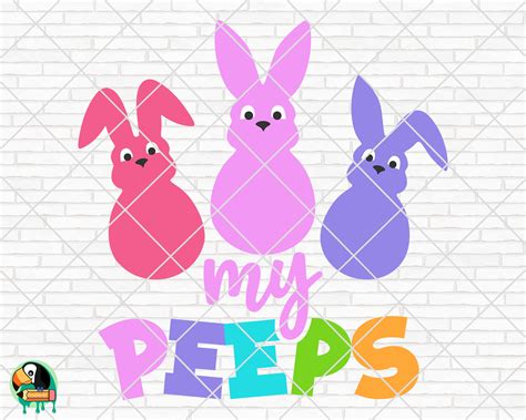 Easter Peeps SVG | HotSVG.com