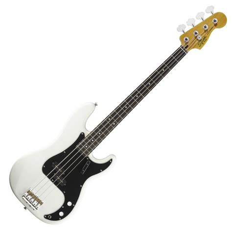 Squier By Fender Classic Vibe 60s P Bass Guitar Olympic White