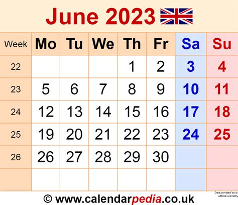 Calendar June 2023 Calendar Get Latest News 2023 Update