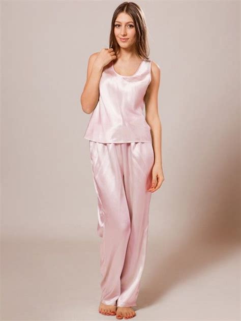Pink Silk Pajamas Sw44lpk Silk Pajamas Silk Pajamas Women Pink Silk Pajamas