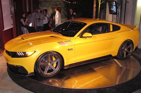 750 Hp Black Label 2015 Saleen Mustang Unveiled