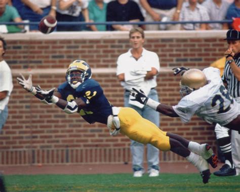 Desmond enters his 15th year as a college football analyst having covered the rose bowl, fiesta bowl, sugar bowl, and national championship games. Desmond in '91 striking a...backflip? | mgoblog