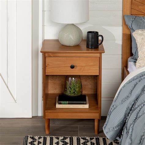All grain wood furniture products are made with solid pine wood from renewable forests in brazil, so you can feel good about buying it too. Walker Edison Furniture Company Classic Mid Century Modern ...