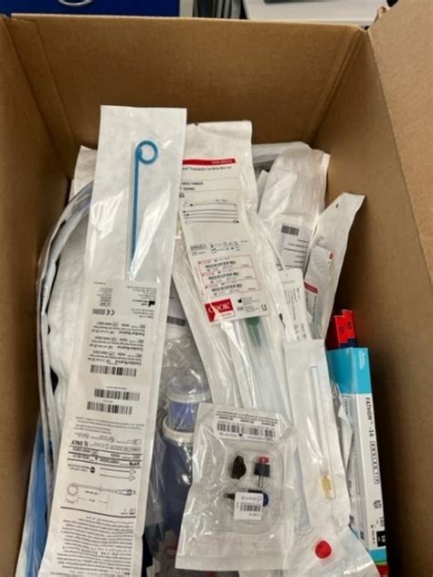 Expired Medical Supplies 5 Boxes For Sale