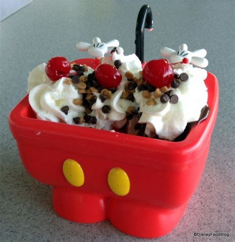 Epcot's food and wine festival starts july 15th and runs through november 20th! NEW! Mickey Kitchen Sink Sundae (AKA The Mickey Pants ...