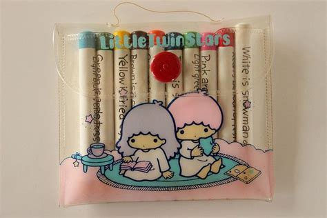 Little Twin Stars Vintage 1976 Pencils Set With Images Little Twin