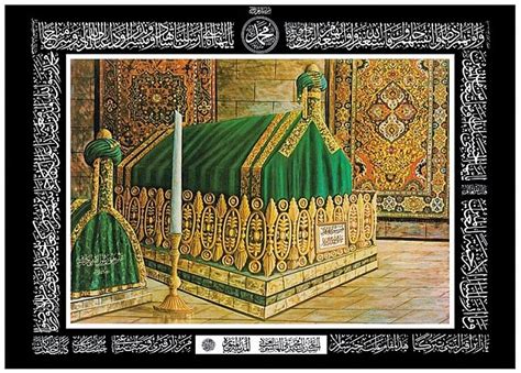 Prophet Muhammad Tomb In Medina Makam Nabi Muhammad Saw All Best