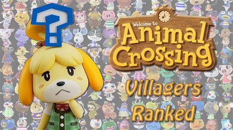 However, there are a few villagers who aren't actually animals at all. Rating all Animal Crossing villagers! - YouTube