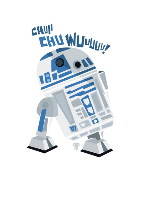 R2 D2 By Patricio Oliver Character Design Graphic Design Design