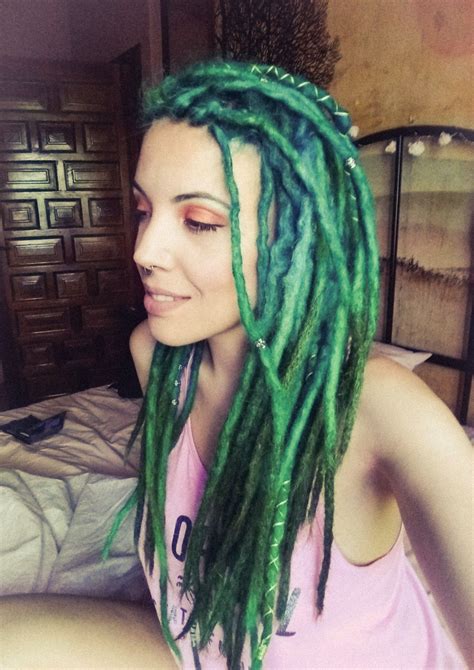 green dreads green dreads black and green hair beautiful dreadlocks