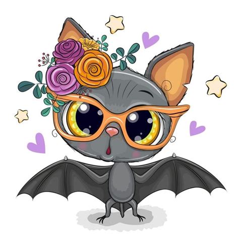Pin By Karem Monica Zamora Avila On Kids Cartoon Bat Cute Bat