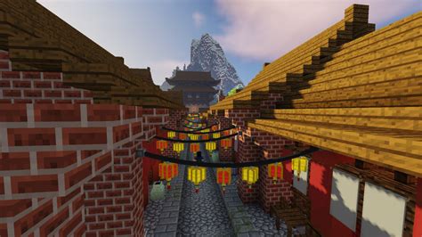 Ancient Chinese Town Minecraft Map