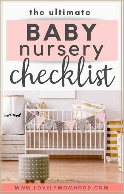 The Ultimate Baby Nursery Ckecklist 13 Nursery Must Haves
