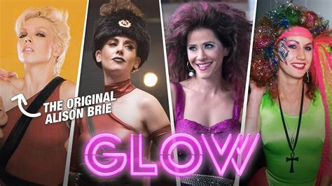 Glow Every Character Vs Real Gorgeous Ladies Of Wrestling That Inspired Them Youtube
