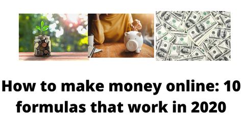 However… it won't always be easy, and you'll of course. How to make money online: 10 formulas that work in 2020 - Danish Web Creator - Web Problem Solved