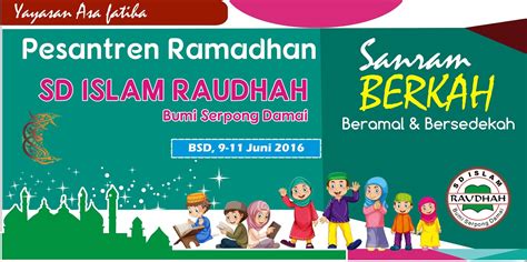 Spanduk Pesantren Ramadhan Sanram Corel Cdr