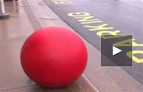 Target Sued After 2 Ton Red Ball Rolls Loose Damaging Suv