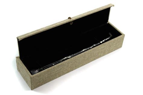Check spelling or type a new query. THigh grade linen rectangle jewelry box, necklace box gift ...