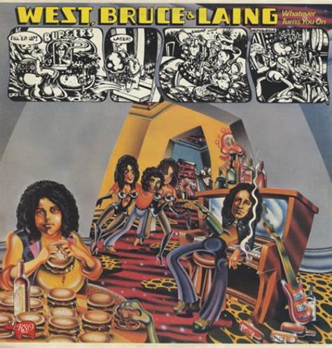 West Bruce And Laing Whatever Turns You On Uk Vinyl Lp Album Lp Record