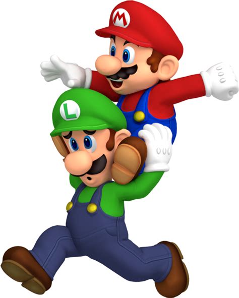 Mario And Luigi Superstar Saga Artwork Render By Nintega Dario Mario