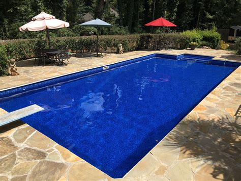 20x40 6r Vinyl Swimming Pool W Liner Over Steps Installation Electric Oxford 30 Mil Megna Pools