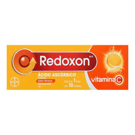 Comprar Redoxon Vitamina C Con 10 Tabletas Efervescentes Sabor Naranja