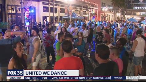 United We Dance Pulse Remembrance Event Draws Crowd In Orlando Florida