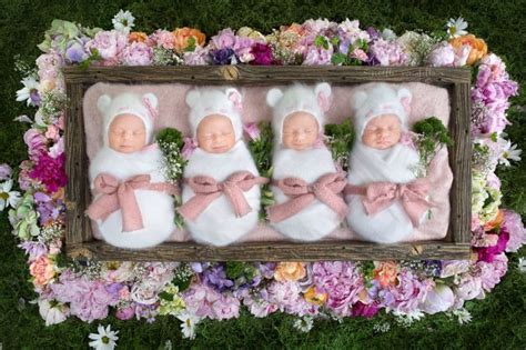 These Adorable Quadruplets Are Completely Identical And Ridiculously