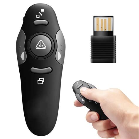 24ghz Usb Wireless Remote Control Presentation Mouse Presenter Ppt