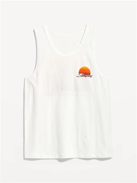 Old Navy - Chevrolet™ Corvette™ Gender-Neutral Tank Top for Adults white