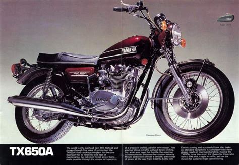 1974 Yamaha Tx650 Iii Yamaha Yamaha 650 Old Motorcycles