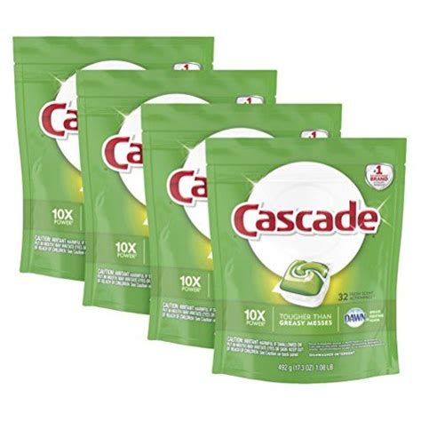 Learning how to clean a hotel jacuzzi tub will be useful when you decide to get a jacuzzi in the future. Cascade ActionPacs Dishwasher Detergent, Fresh Scent, 128 ...