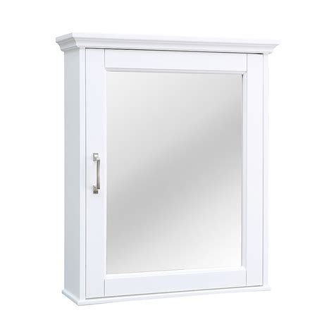 By itself, a bathroom medicine cabinet is a handy place to store bathroom necessities. Foremost Ashburn 23.5 inch x 28 inch Medicine Cabinet in ...
