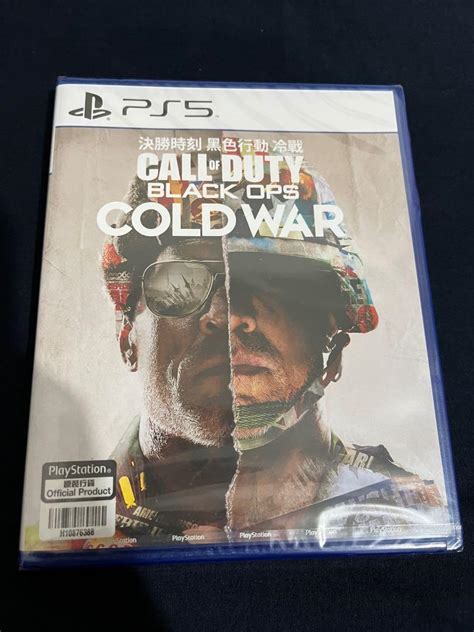 Sealed Call Of Duty Black Ops Cold War Ps5 Game Video Gaming Video